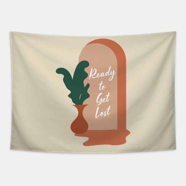 Ready to Get Lost Tapestry by technicolorable