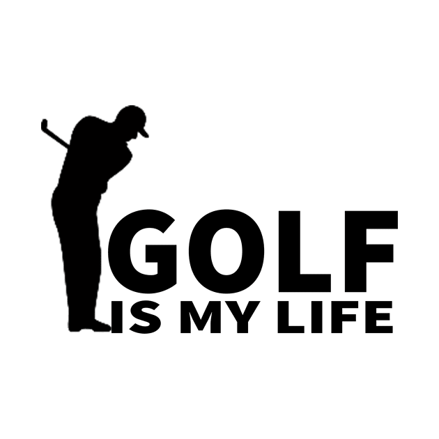 Golf is my life t-shirt by yassinstore