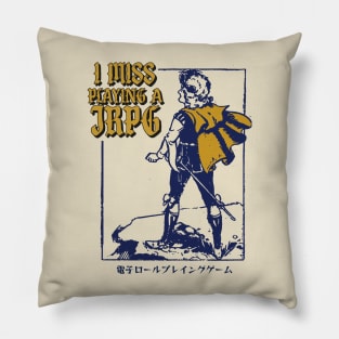 I Miss Playing A JRPG Pillow