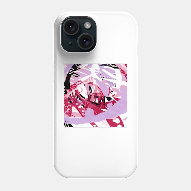 Zebra Party Phone Case by dumbbunnydesign