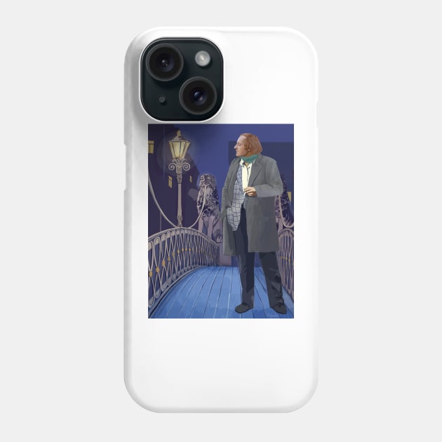 Joseph Brodsky on Lion Bridge Phone Case by argiropulo