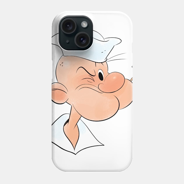 Popeye Phone Case by FanartFromDenisGoulet