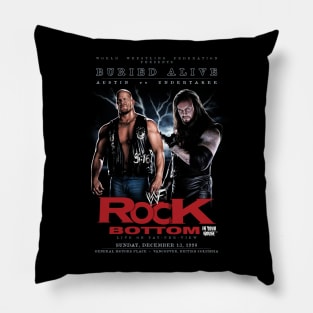 WWF Rock Bottom - In Your House Pillow