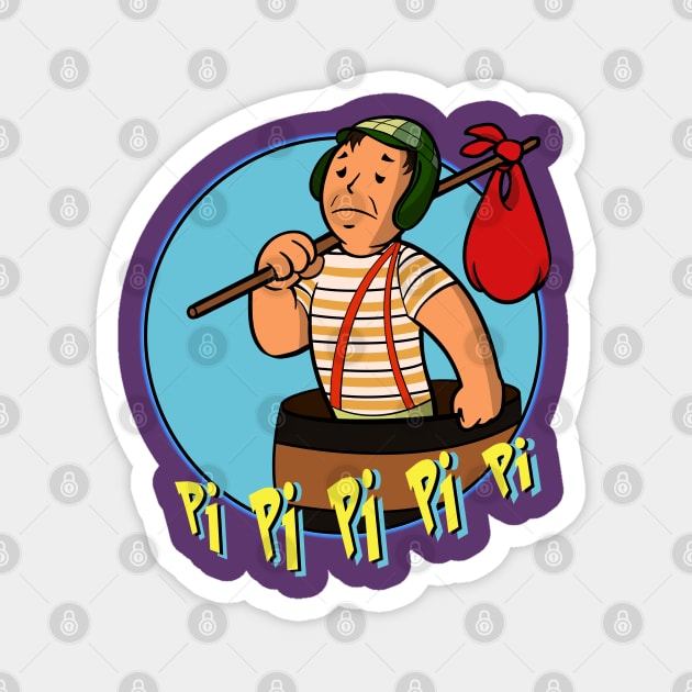 El Chavo T-Shirt Magnet by Tosky