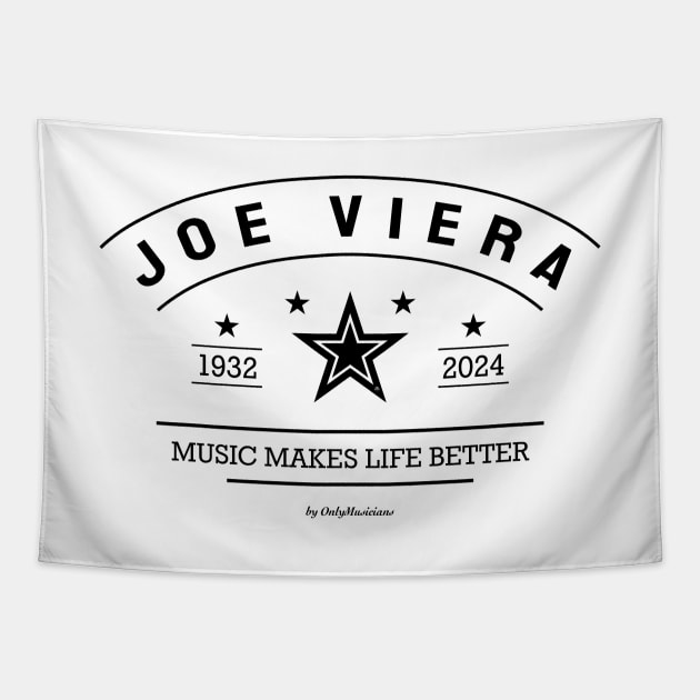 Joe Viera 1932 2024 Music D38 Tapestry by Onlymusicians