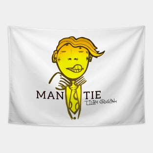 MAN Tie Tapestry