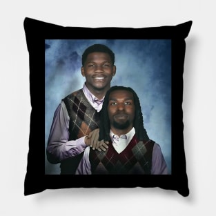 Anthony Edwards Minnesota And  Naz Reid Step Brothers Pillow