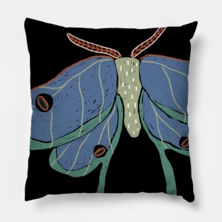 Luna moth Pillow