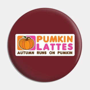 Pumpkin Lattes Pin