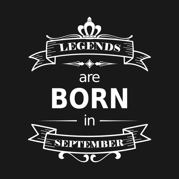 Legends are born in September by wewew66