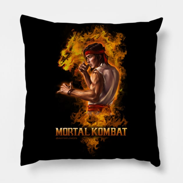 Mortal Kombat Pillow by mayyaflowers