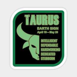 Zodiac Taurus Magnet