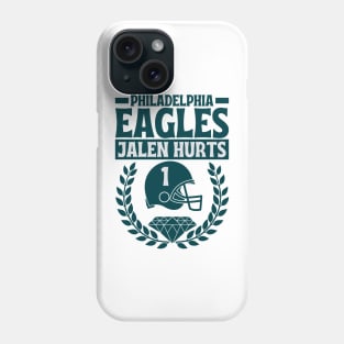 Philadelphia Eagles Jalen Hurts 1 Helmet American Football Phone Case