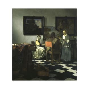 Stolen Art - The Concert by Johannes Vermeer T-Shirt