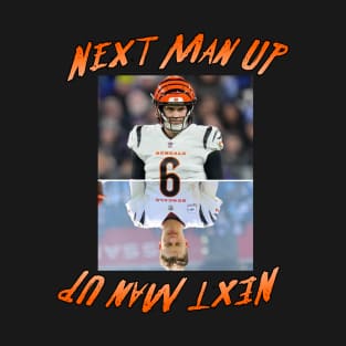 Jake Browning Bengals "Next Man Up" shirt #Let Jake Bake T-Shirt