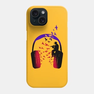 Headphone Music Violin Phone Case