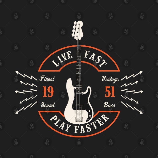 Live Fast Play Faster - Precision by mrspaceman