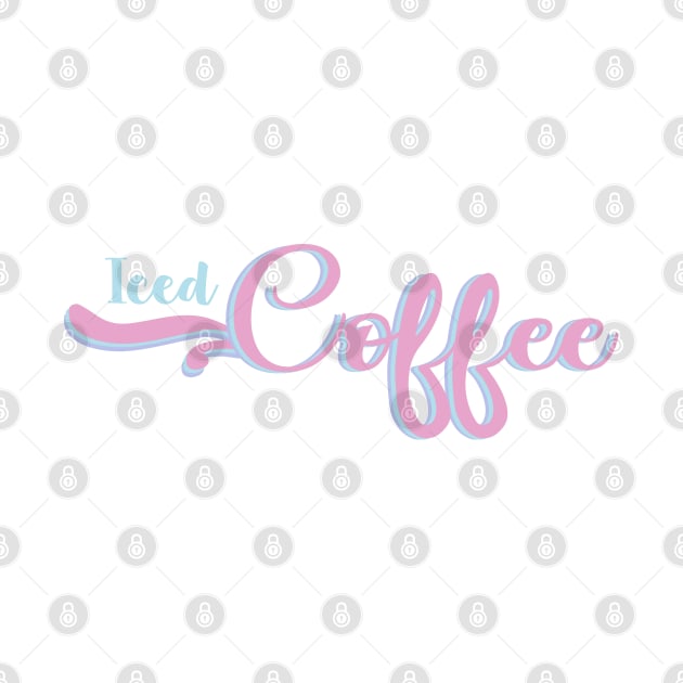 Iced Coffee by ApricotBlossomDesign