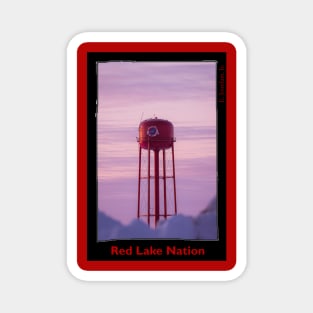 Red Lake Nation Polaroid Magnet