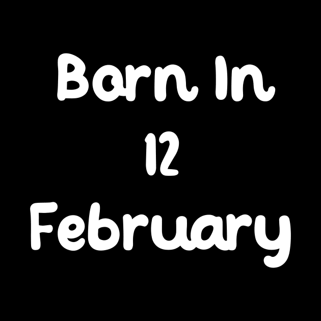 Born In 12 February by Fandie