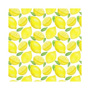 Sicilian Lemons pattern T-Shirt