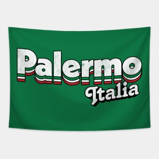 Palermo, Italia / Retro Italian Region Design Tapestry