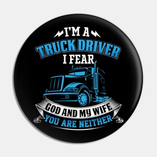Truck Driver Pin