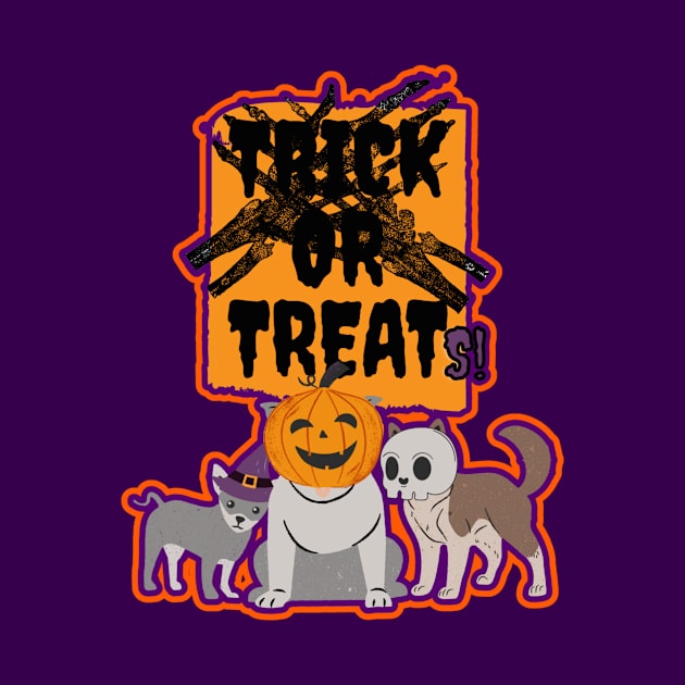 Trick or Treats Spooky Dogs by Designs_by_KC