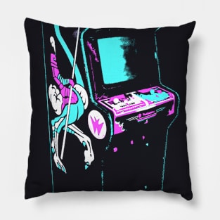 Joust Retro Arcade Game Pillow