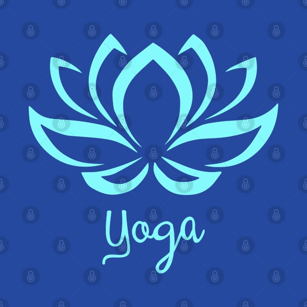 Lotus Flower Yoga by Scar