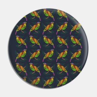 Birds Of Fortune Pin