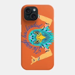 The Eagle Has Landed by Kiran Phone Case