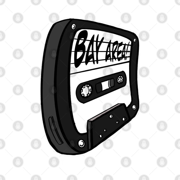 Bay Area Cassette Tape by ericjueillustrates