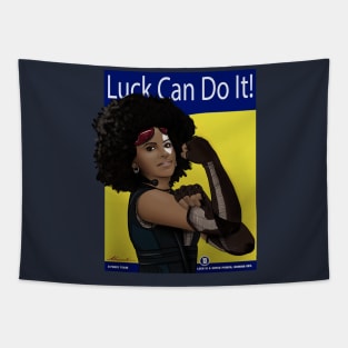 Luck Can Do It! Tapestry