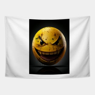 Crazy emoticon Tapestry