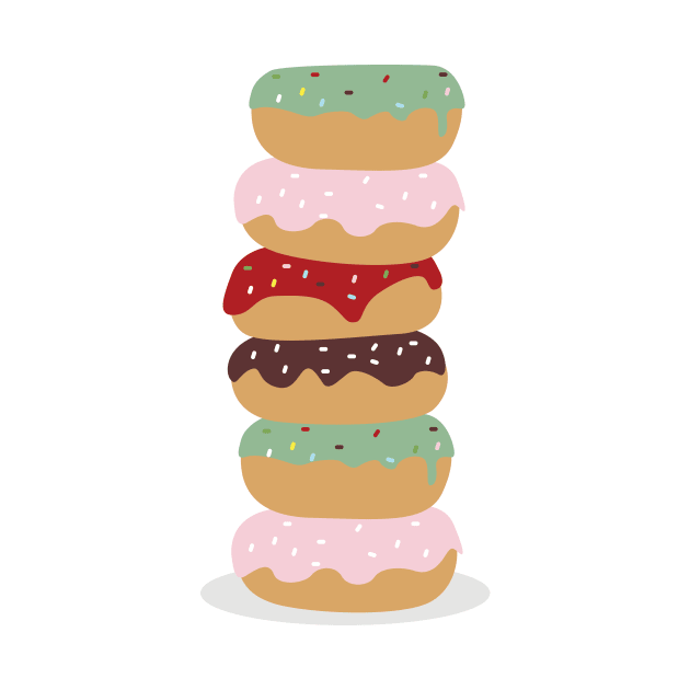 Donut Stack in my Dream by thewishdesigns