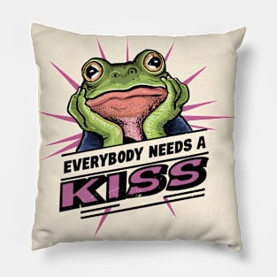 Everybody Needs a Kiss Pillow