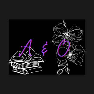 Books and Orchids T-Shirt