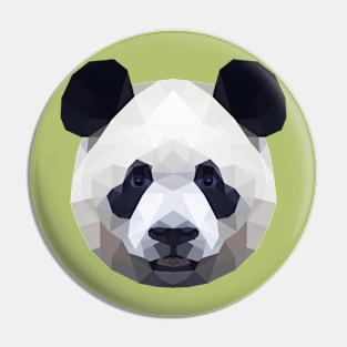 Geometric Panda Pin