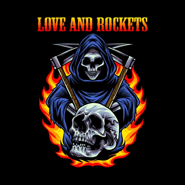 LOVE AND ROCKETS BAND by Bronze Archer