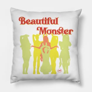 Stayc silhouette design in the beautiful monster era Pillow