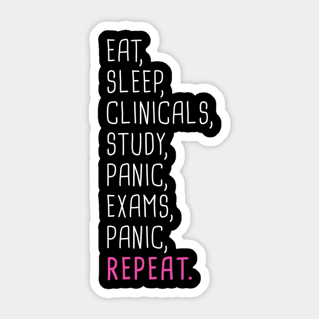 Funny Nursing Student Quote - Nursing Student - Sticker | TeePublic Funny Nursing Student Quote - Nursing Student - Sticker | TeePublic