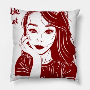 devil of art Pillow