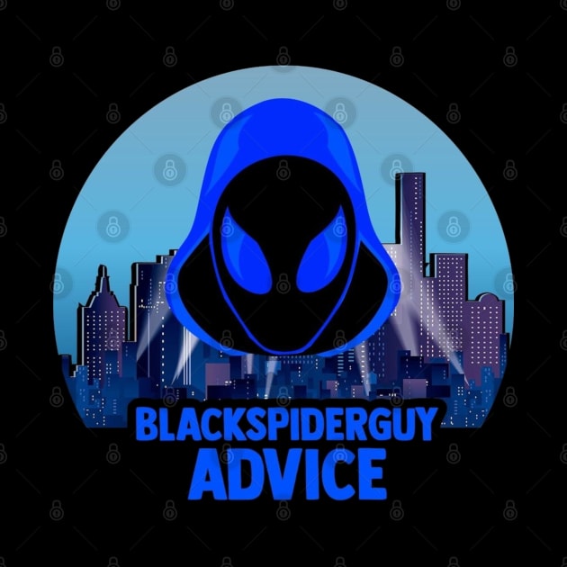 Black Spider Guy Advice (City Background) by The Mantastic 4