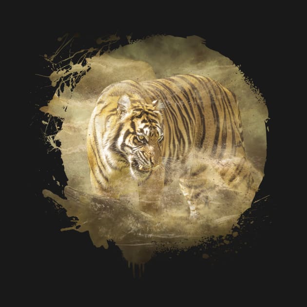 Tiger Animal Wildlife Jungle Nature Freedom Adventure Discovery by Cubebox