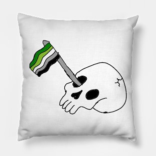 Aro skelly Pillow