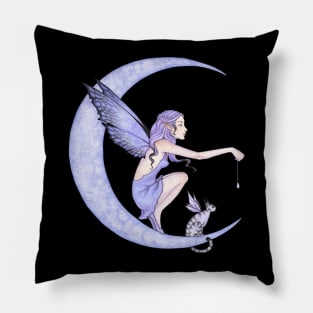 Once In A Blue Moon Pillow