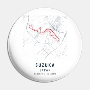 suzuka simple map Pin