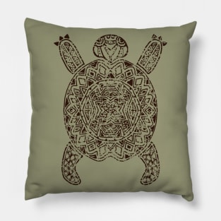 Hawaiian Traditional Sea Turtle Pillow