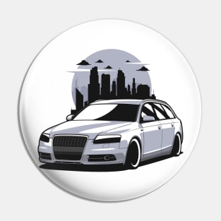 Silver A6 C6 Wagon Pin